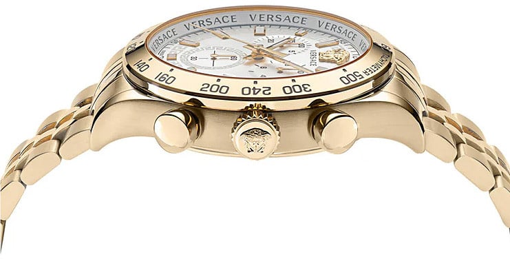 Versace VE2U01124 Hellenyium Chrono horloge 43 mm Wit