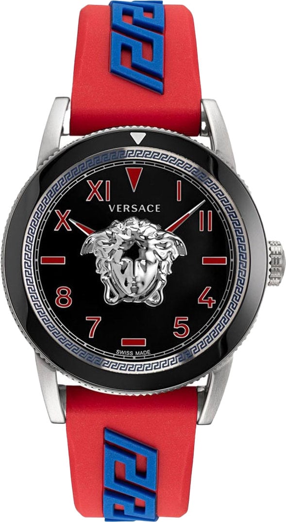 Versace Versace Palazzo VE2V00622 Herenhorloge 43mm Rood