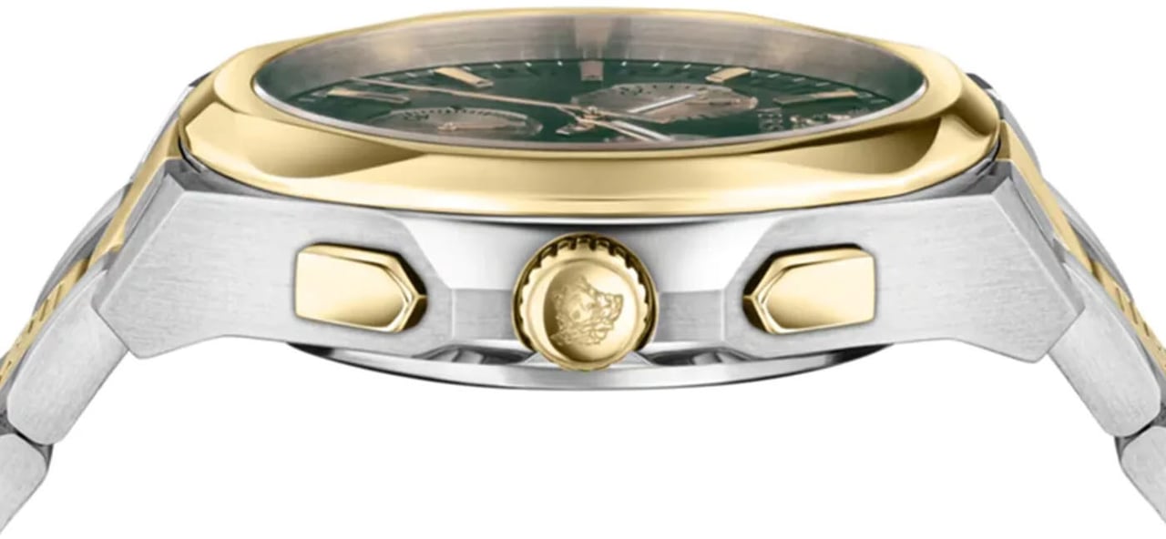 Versace VE3CA0623 Chrono Lady dameshorloge 40 mm Groen