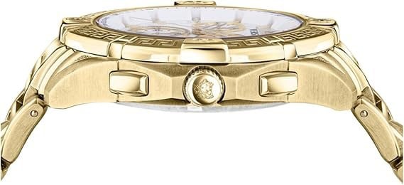 Versace VE5CA0623 Chrono Sporty horloge 46 mm Wit