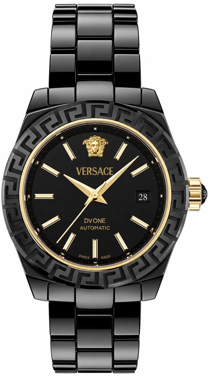 Versace VE6B00123 DV-One automatisch horloge Zwart