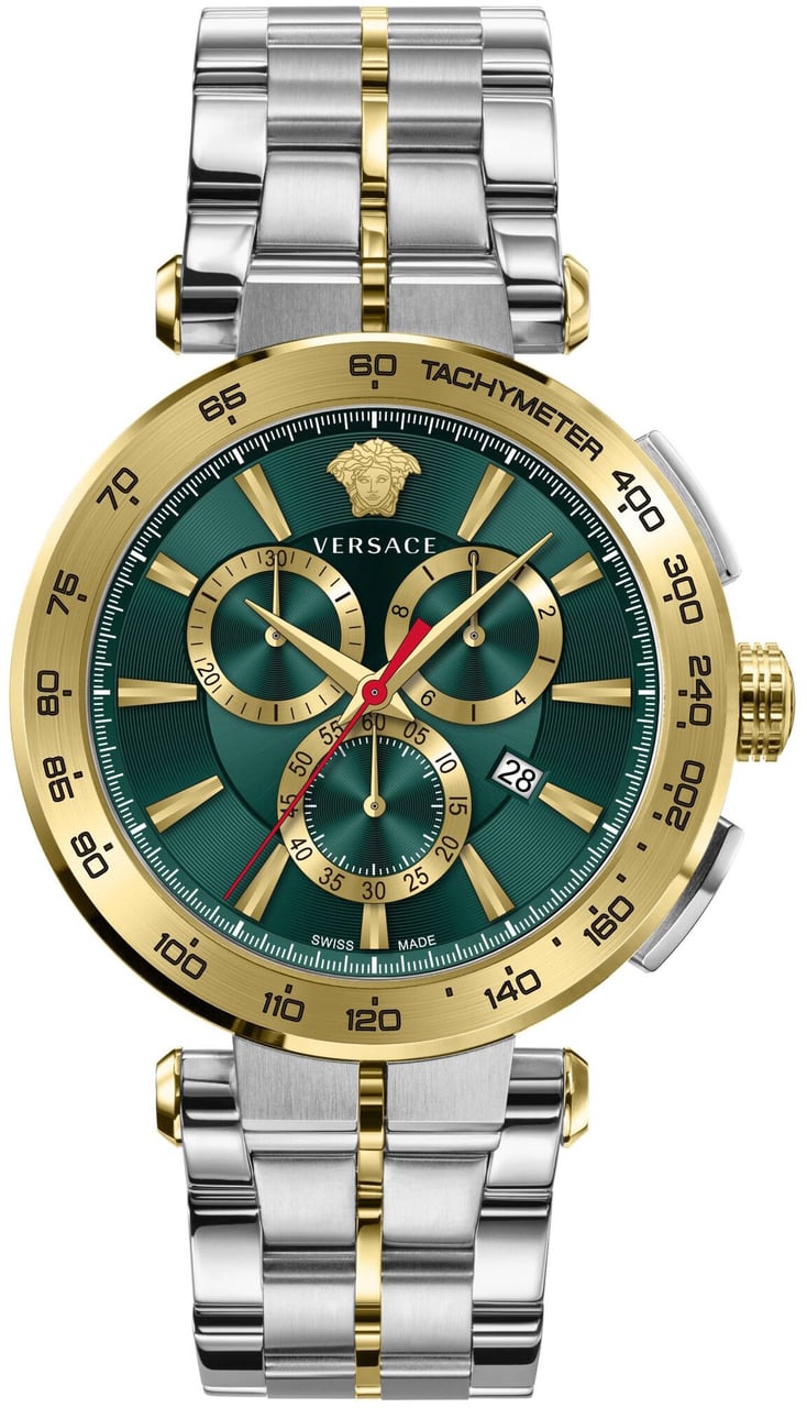 Versace VE6CA0523 Aion Chrono horloge Groen