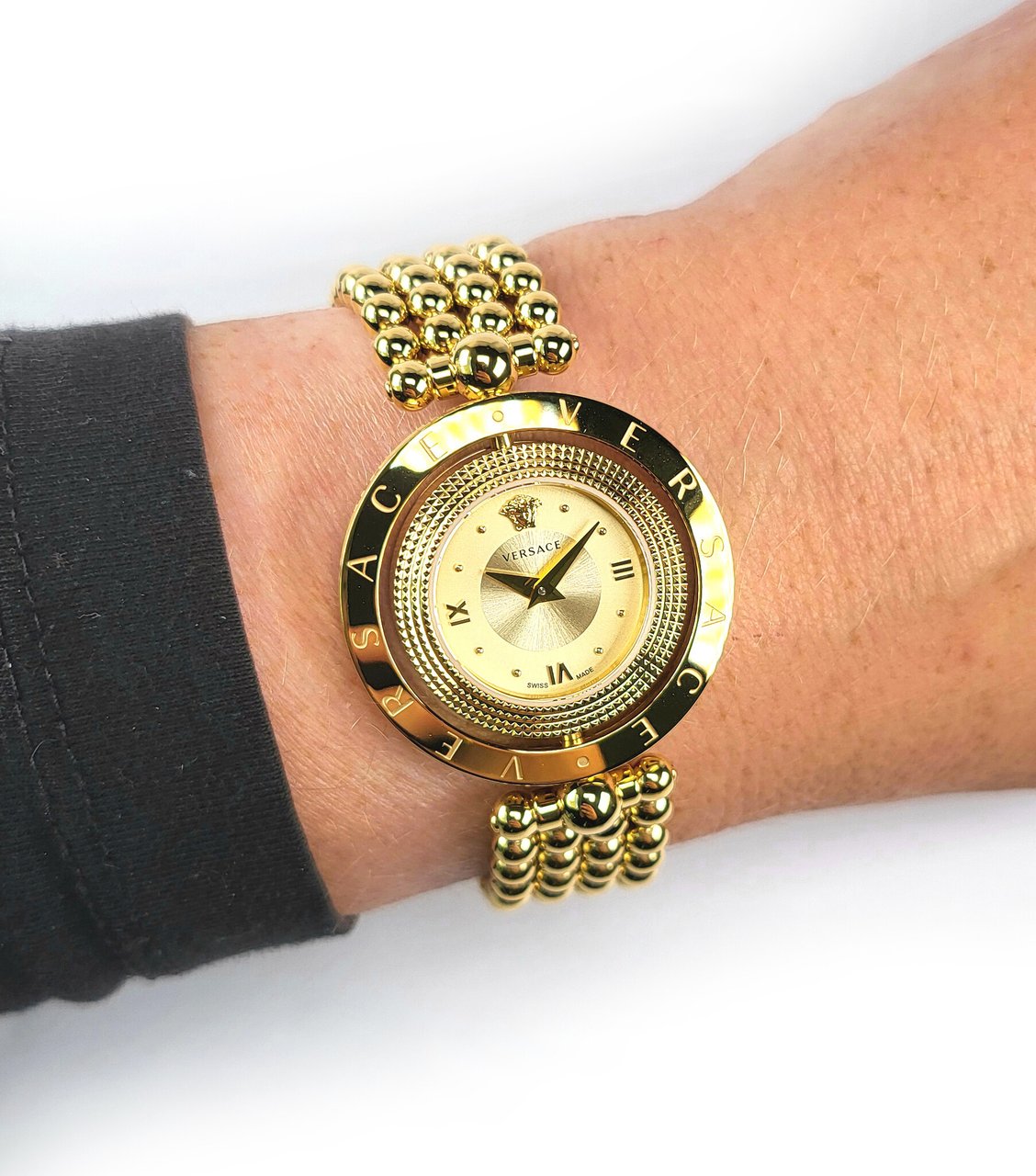 Versace VE7901623 Eon dameshorloge Goud