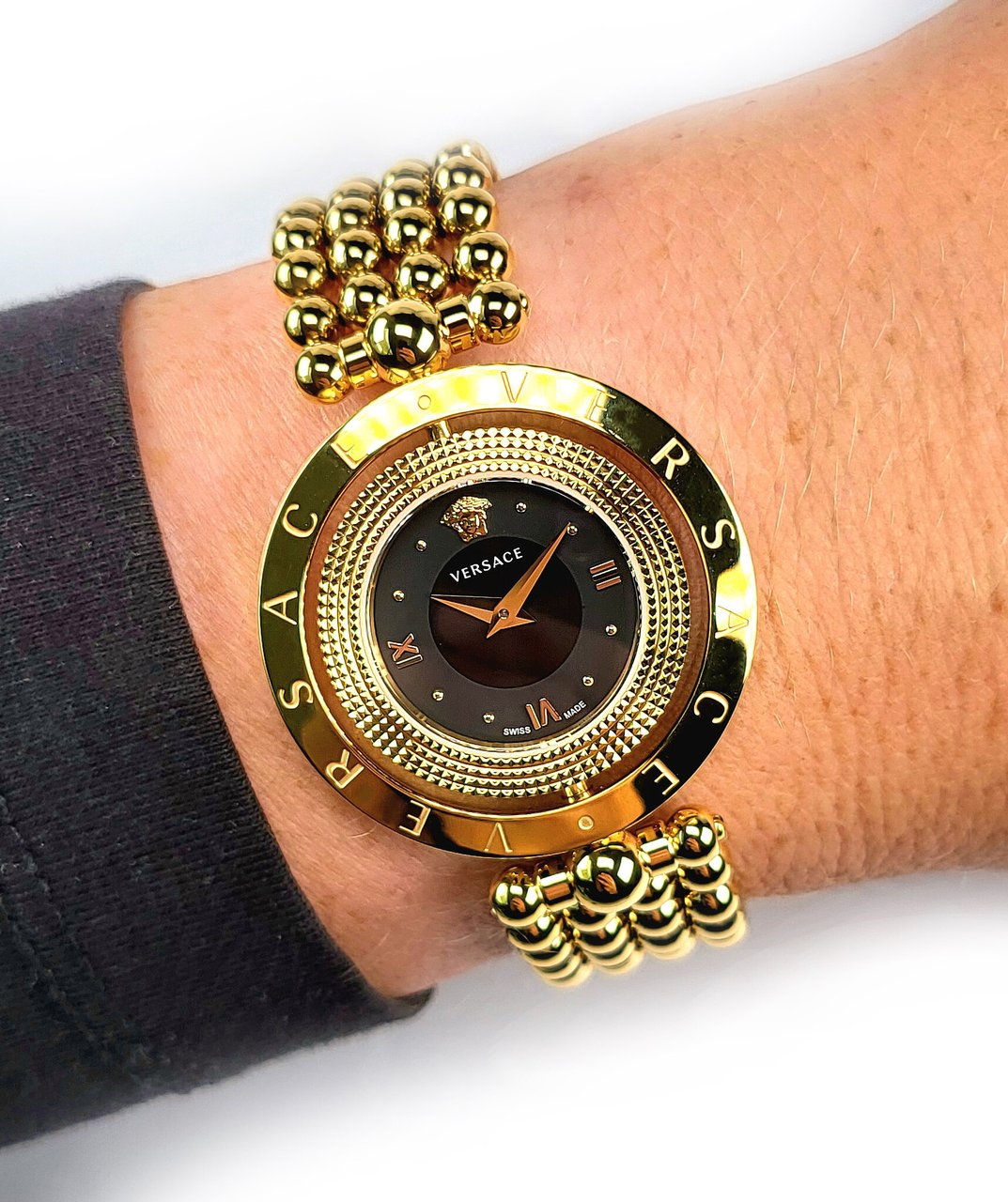 Versace VE7901723 Eon dameshorloge Goud