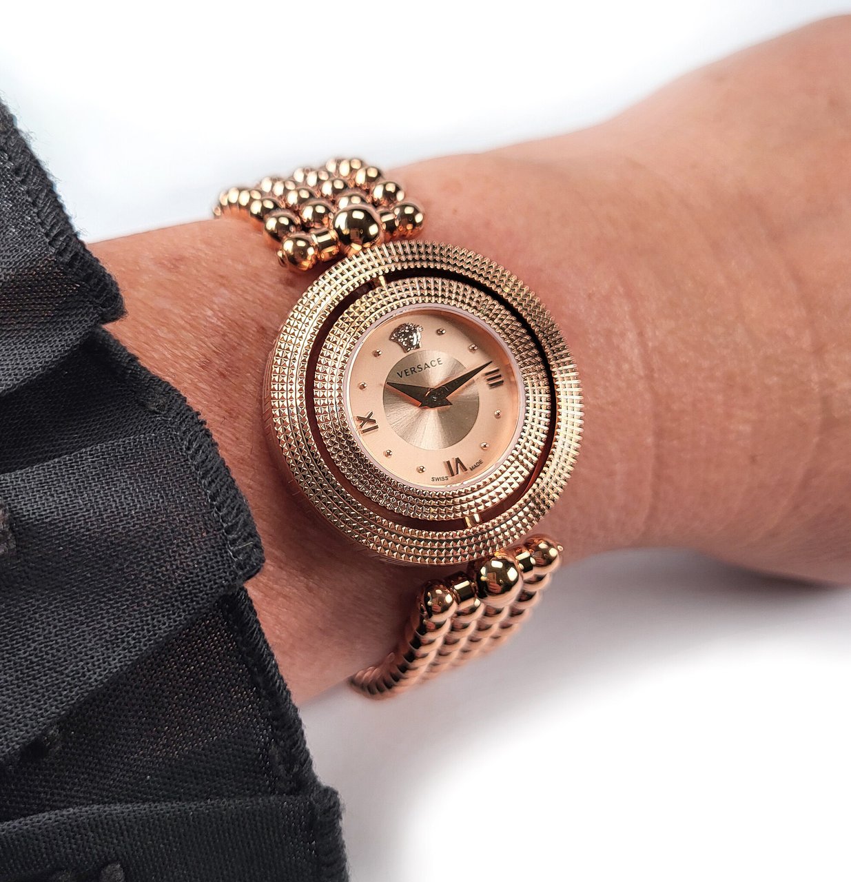 Versace VE7901823 Eon dameshorloge Goud