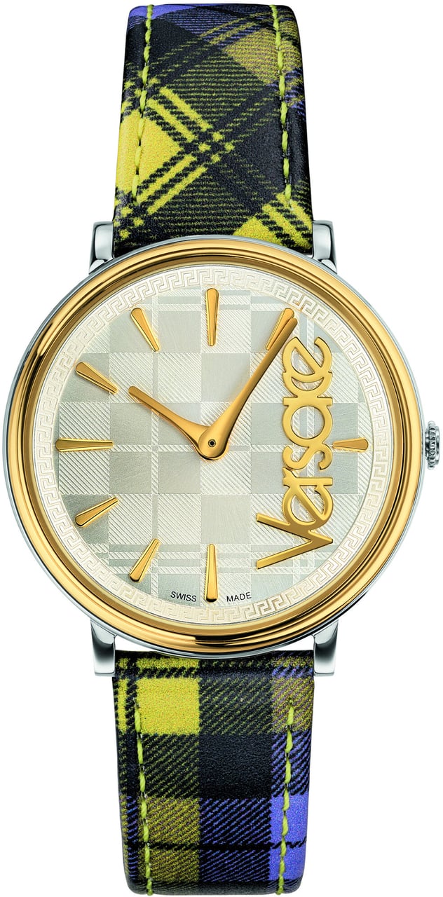 Versace VE8100118 V-Circle dameshorloge Beige