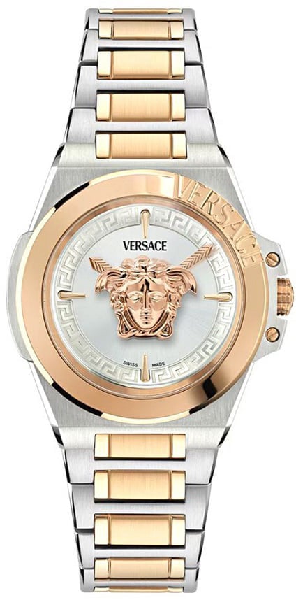 Versace VE8D00424 Hera dameshorloge 37 mm Zilver