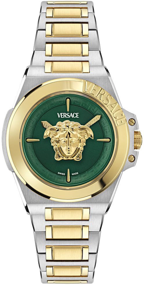 Versace VE8D00524 Hera dameshorloge 37 mm Zwart