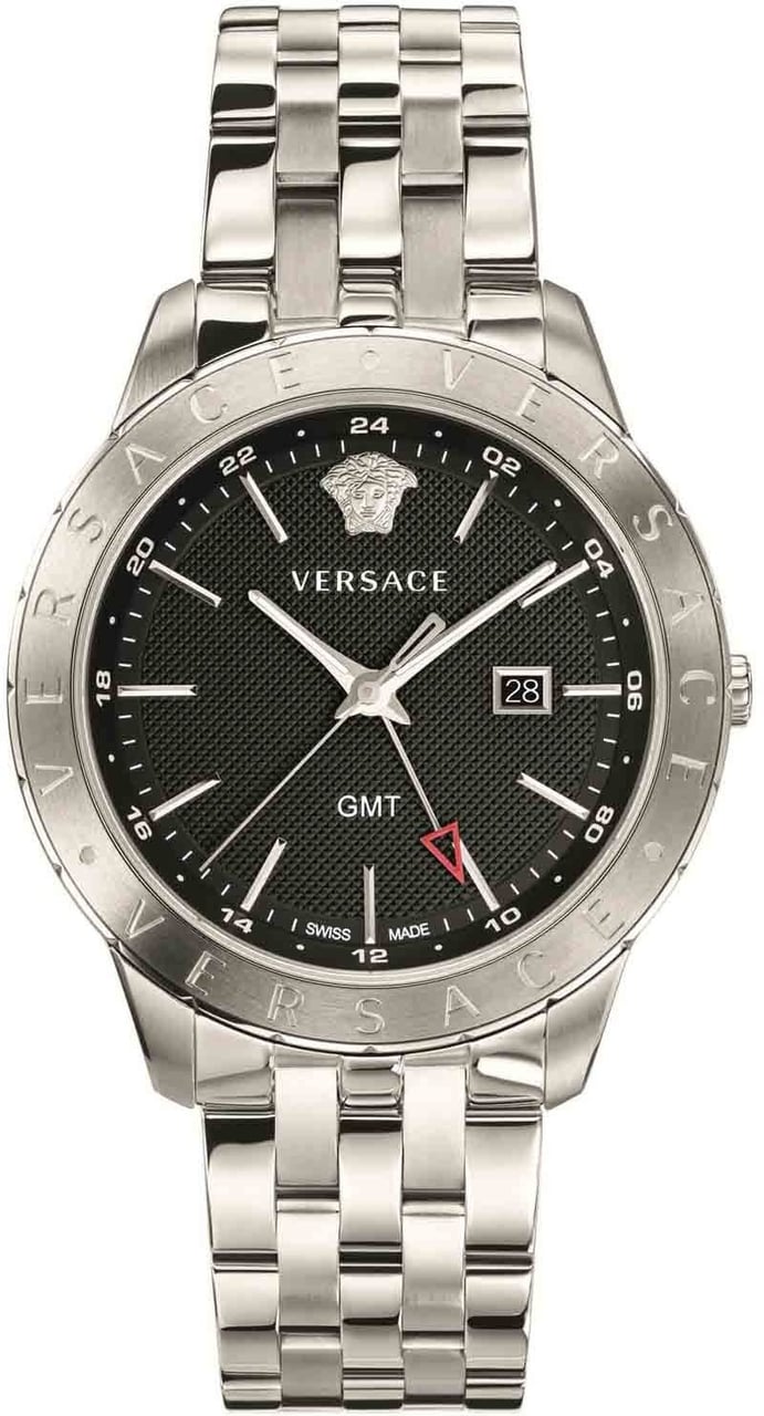 Versace VEBK00418 Univers 43 mm heren horloge Zwart