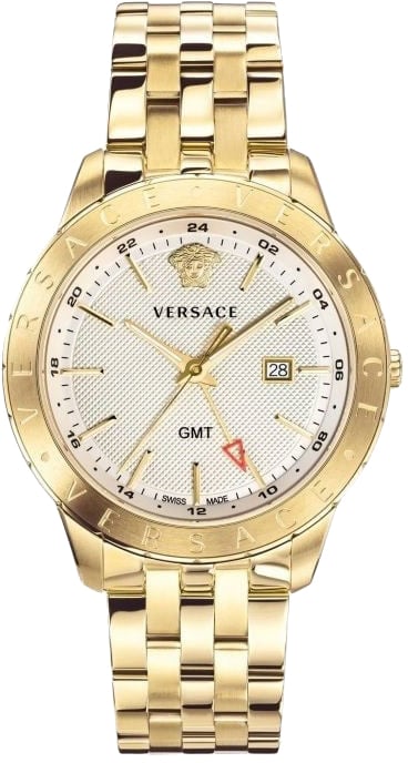 Versace VEBK00518 Univers 43 mm heren horloge Wit