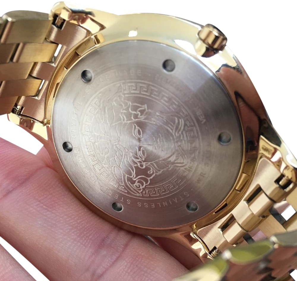 Versace VEBK00518 Univers 43 mm heren horloge Wit