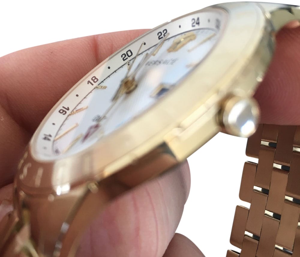 Versace VEBK00518 Univers 43 mm heren horloge Wit