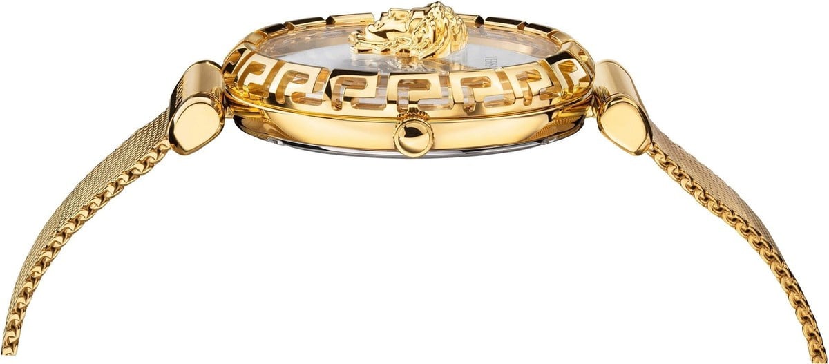 Versace VEDV01419 Palazzo Empire Greca Diamond dameshorloge 37 mm Wit