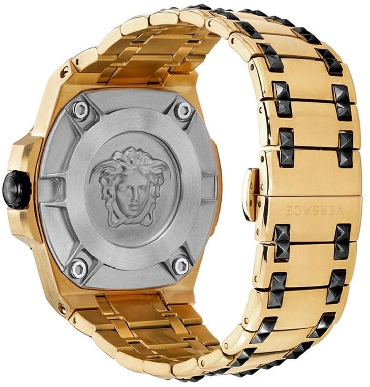 Versace VEDY00619 Chain Reaction heren horloge 45 mm Zwart