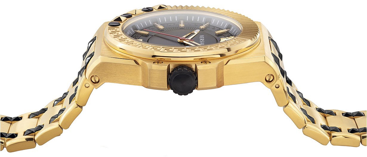 Versace VEDY00619 Chain Reaction heren horloge 45 mm Zwart