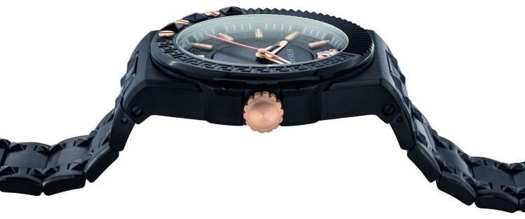 Versace VEDY00719 Chain Reaction heren horloge 45 mm Zwart
