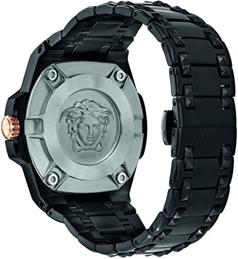 Versace VEDY00719 Chain Reaction heren horloge 45 mm Zwart