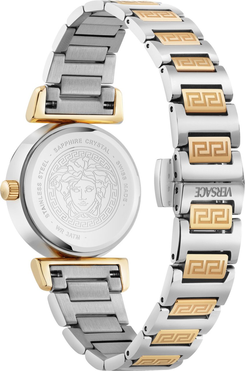 Versace VEGFA0625 Mini Vanity dames horloge 27 mm Groen