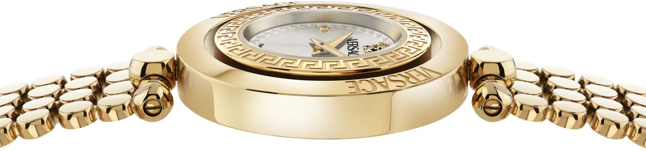 Versace VEHFA0625 Eon Restyling dames horloge 33,6 mm Zilver