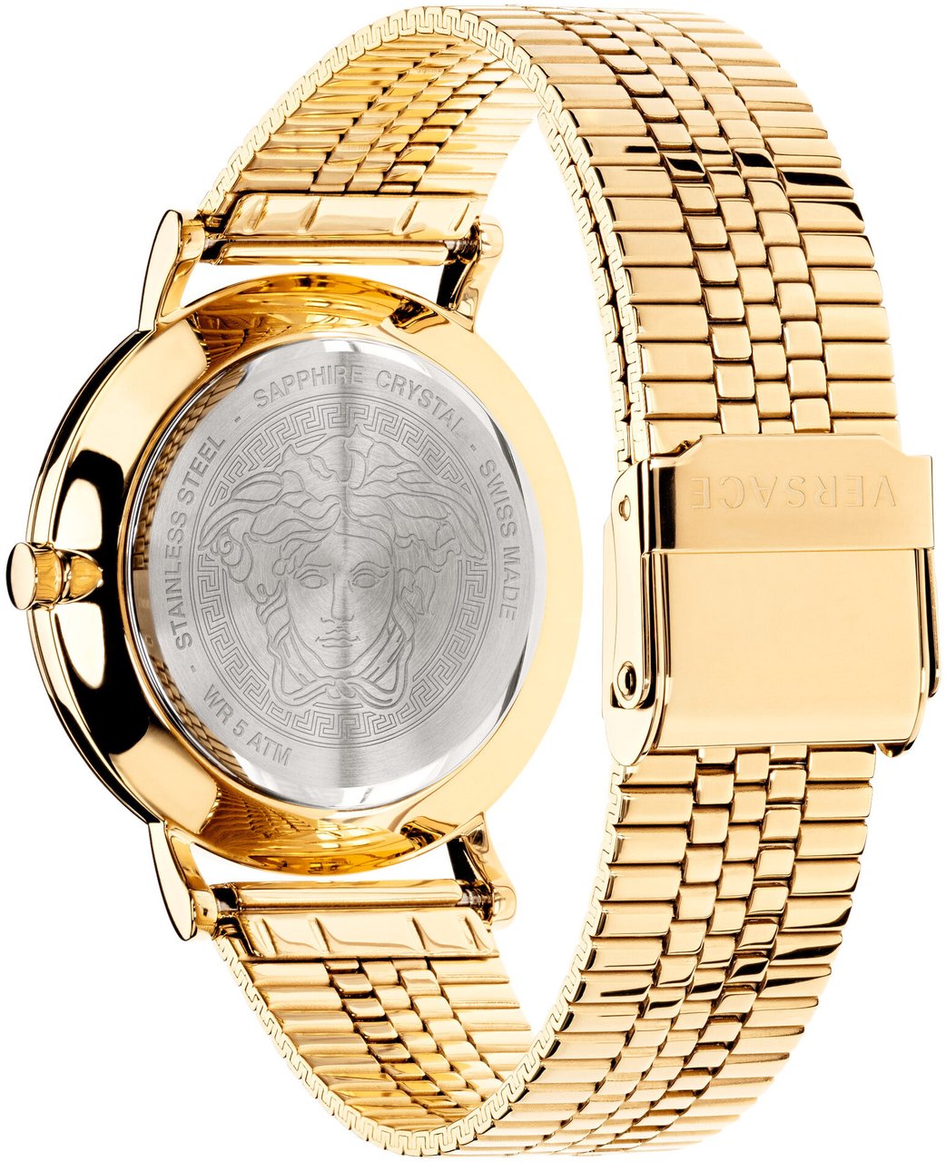 Versace VEK401021 V-Essential dameshorloge 36 mm Zilver
