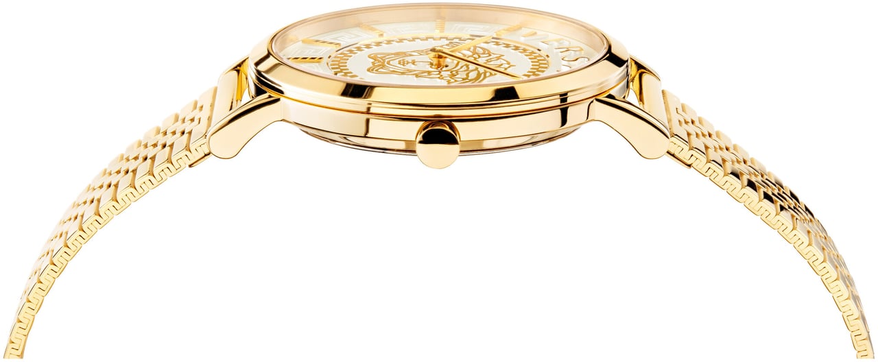 Versace VEK401021 V-Essential dameshorloge 36 mm Zilver