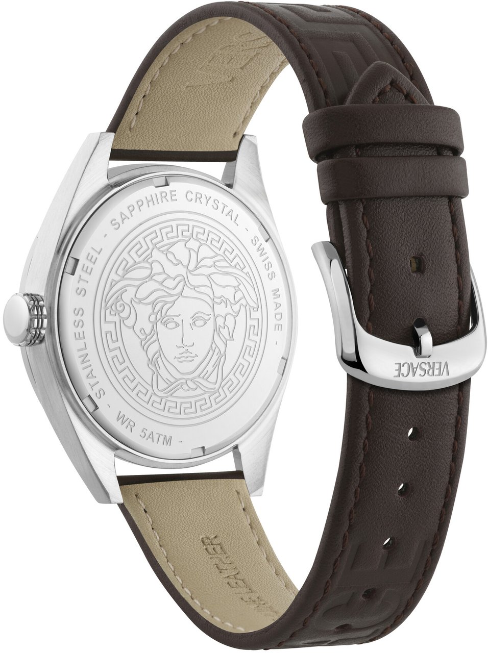 Versace VEKHA0125 Athletics heren horloge 41 mm Groen