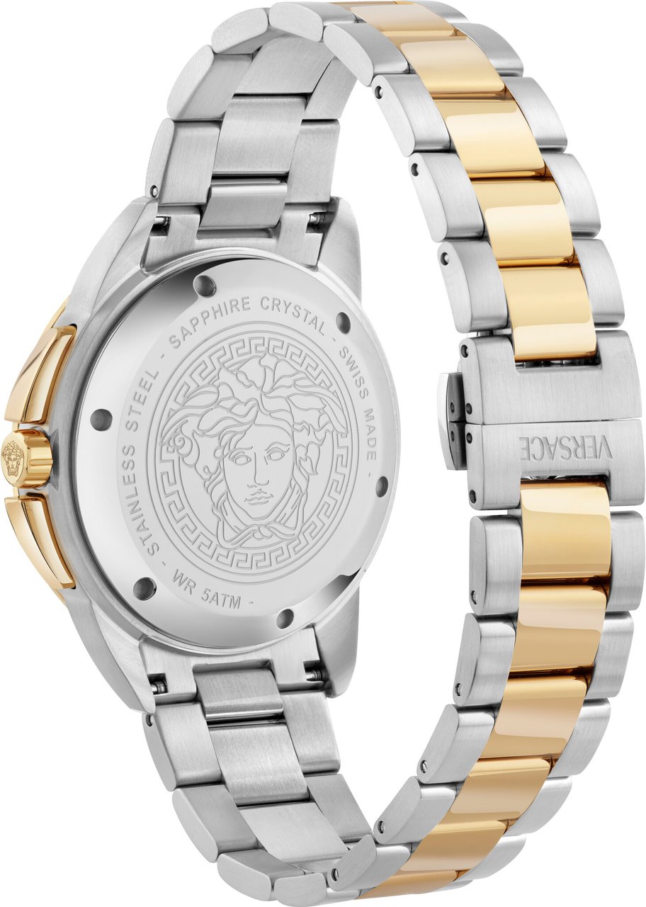 Versace VEKIA0525 V-Sport Chrono heren horloge 44 mm Wit