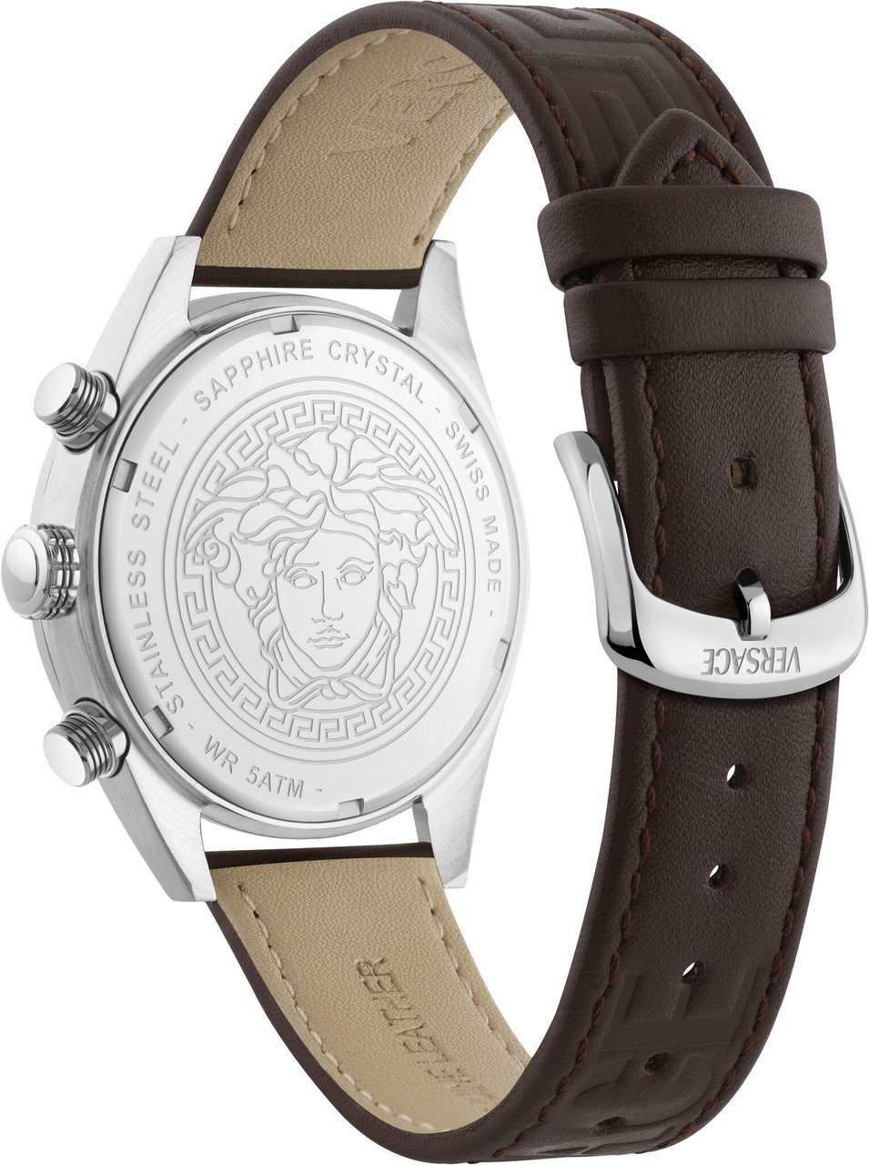 Versace VEKJA0325 Athletics Chrono heren horloge 44 mm Groen