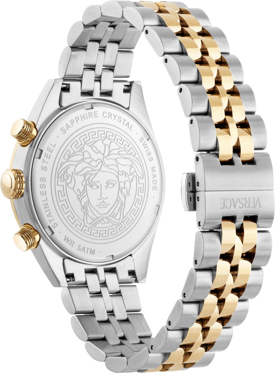 Versace VEKJA0625 Athletics Chrono heren horloge 44 mm Groen