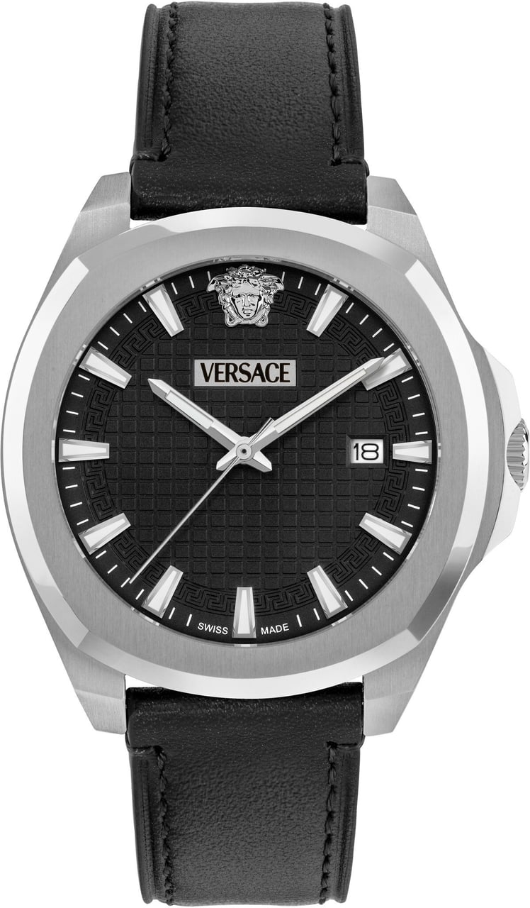Versace VEKKA0125 Luxury heren horloge 42 mm Zwart