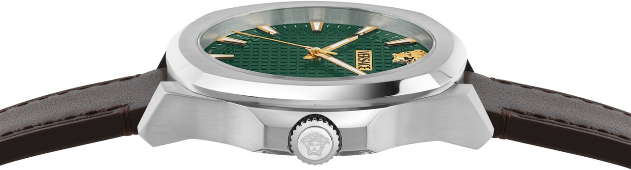 Versace VEKKA0225 Luxury heren horloge 42 mm Groen