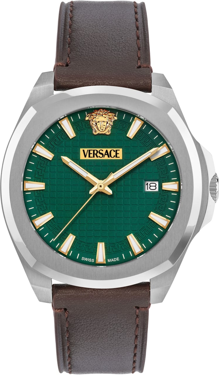 Versace VEKKA0225 Luxury heren horloge 42 mm Groen