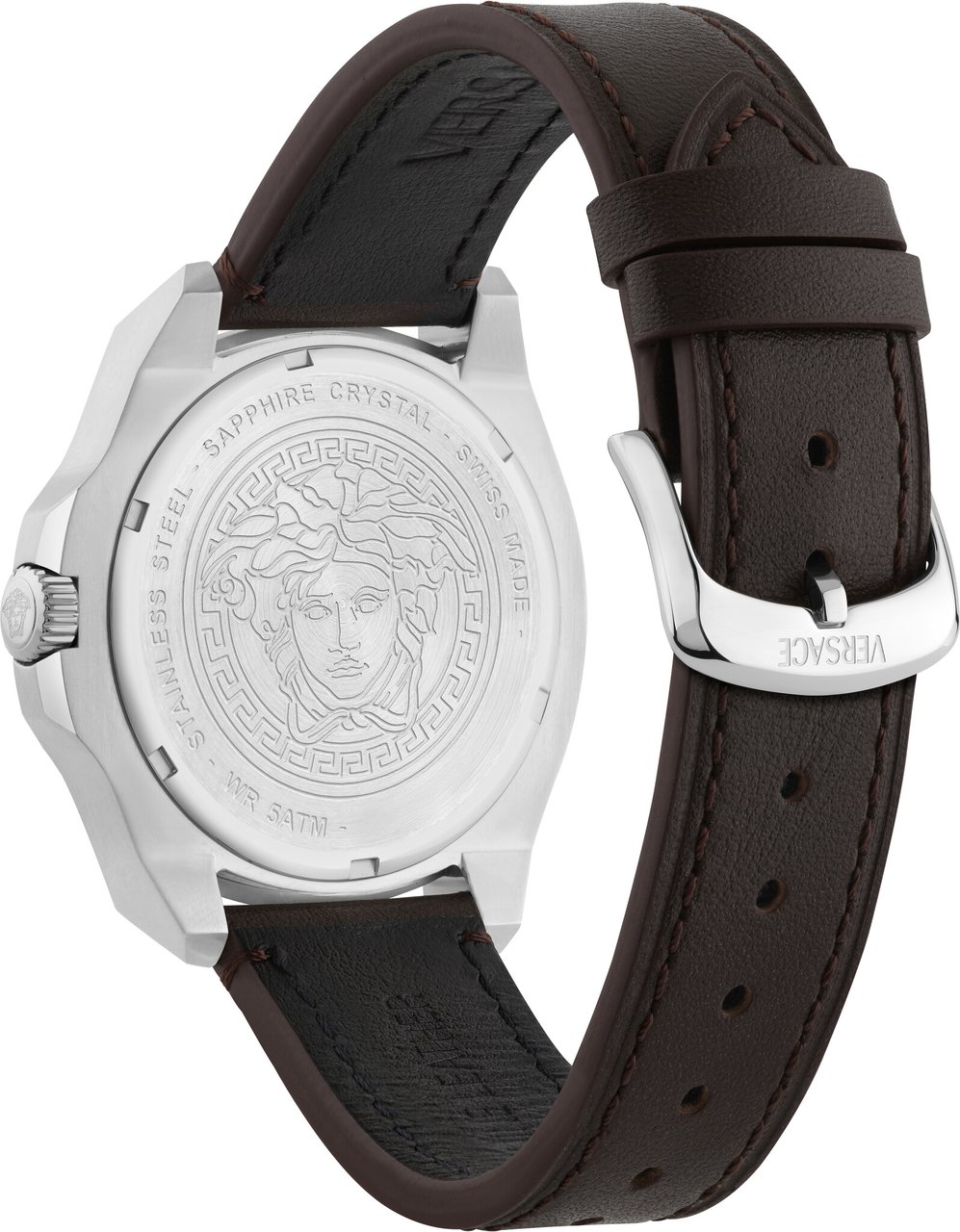 Versace VEKKA0225 Luxury heren horloge 42 mm Groen