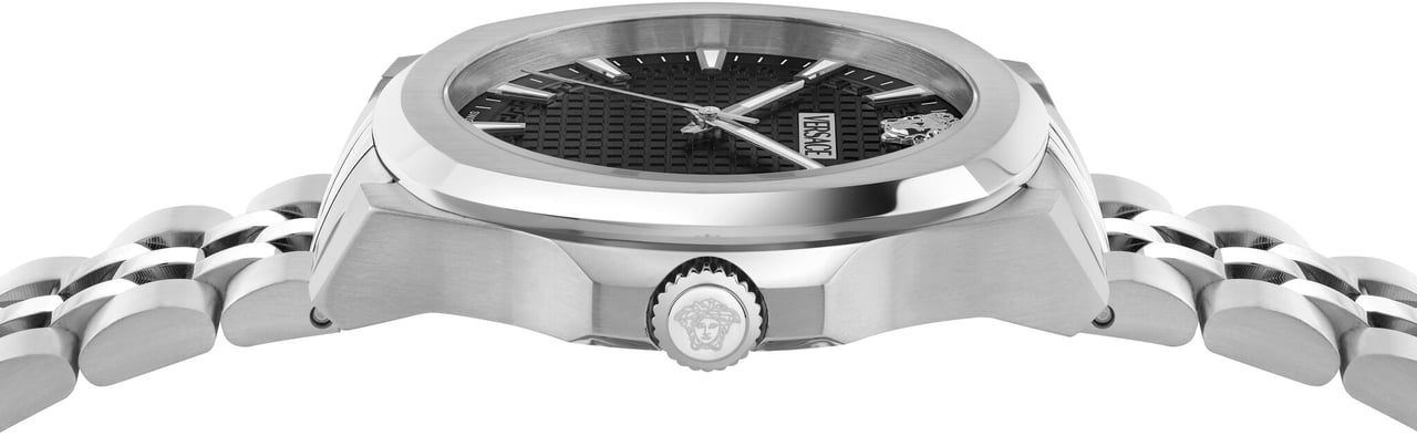 Versace VEKKA0325 Luxury heren horloge 42 mm Zwart