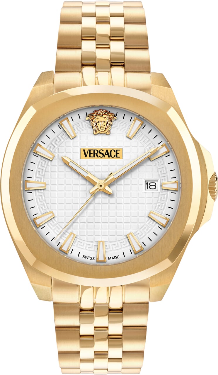 Versace VEKKA0625 Luxury heren horloge 42 mm Wit