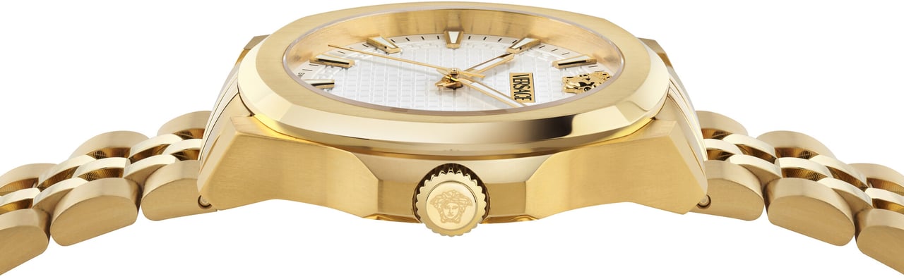 Versace VEKKA0625 Luxury heren horloge 42 mm Wit