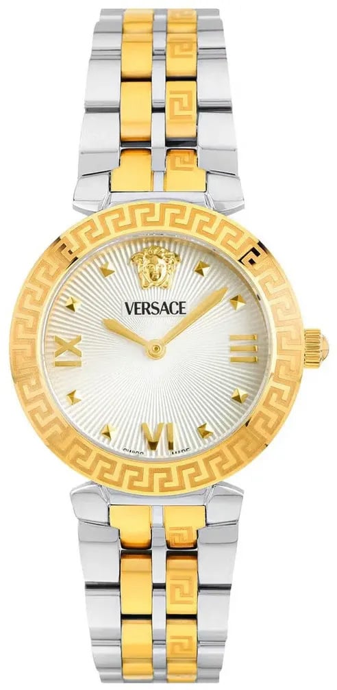Versace VEOCA0324 Daphnis dames horloge 32 mm Wit