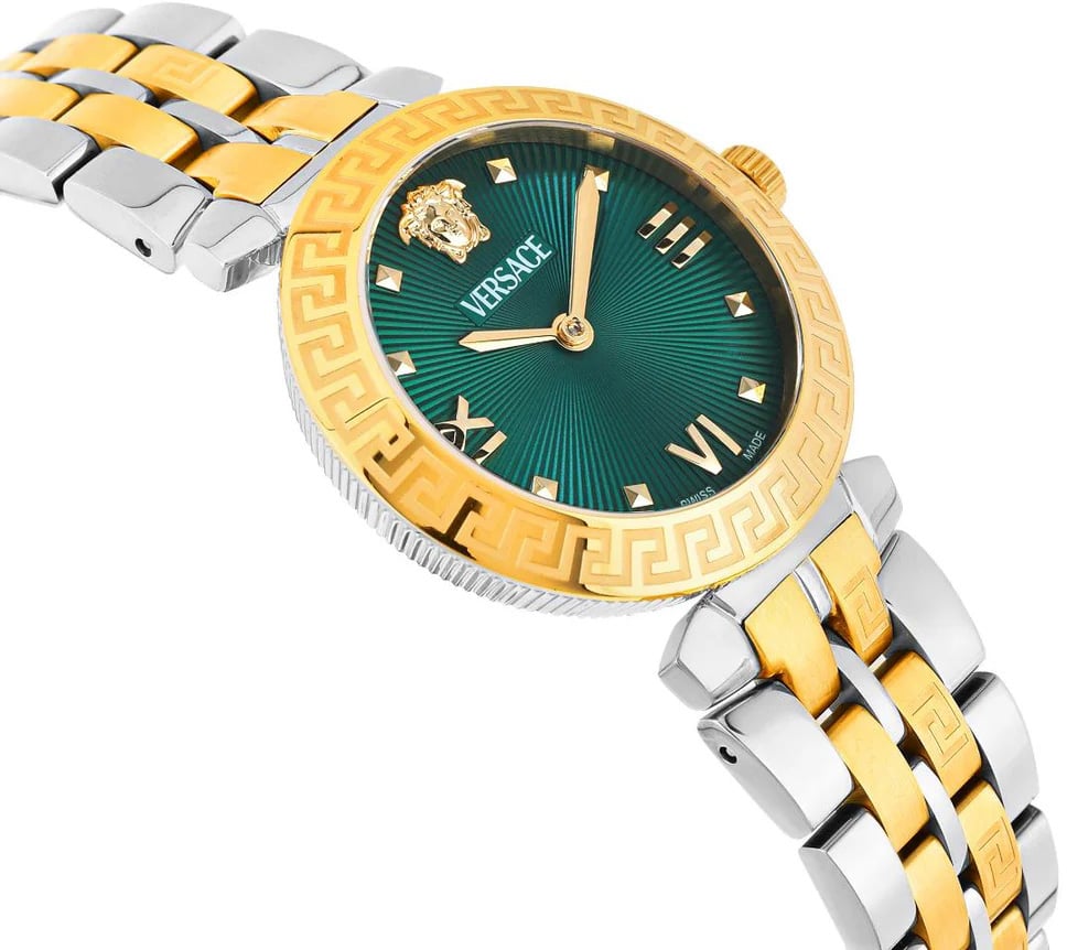 Versace VEOCA0424 Daphnis dames horloge 32 mm Groen