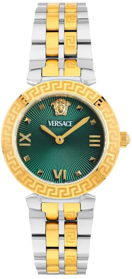 Versace VEOCA0424 Daphnis dames horloge 32 mm Groen