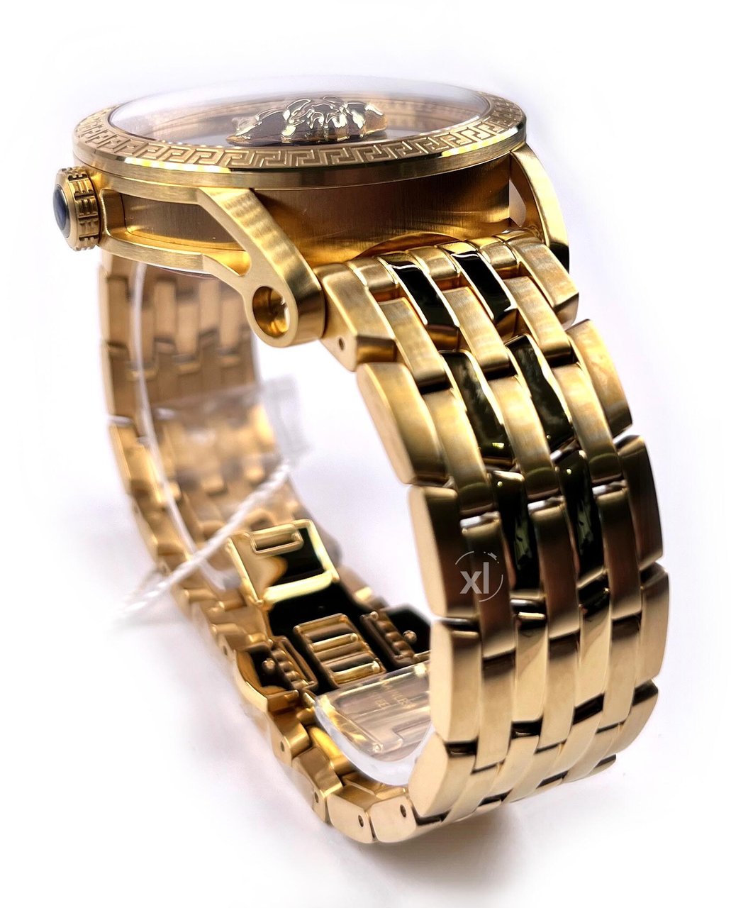 Versace VERD00819 Palazzo heren horloge 43 mm Zwart