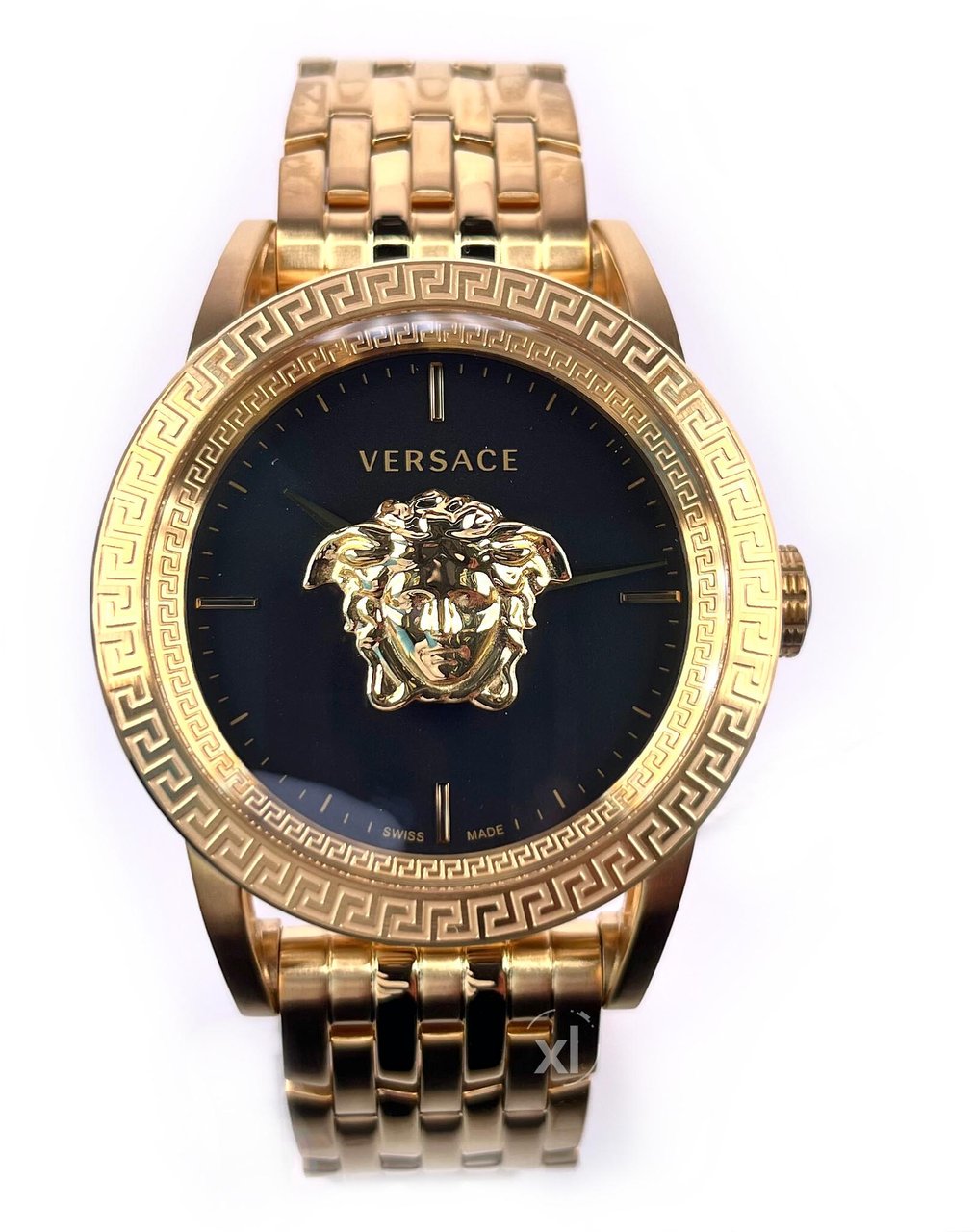 Versace VERD00819 Palazzo heren horloge 43 mm Zwart