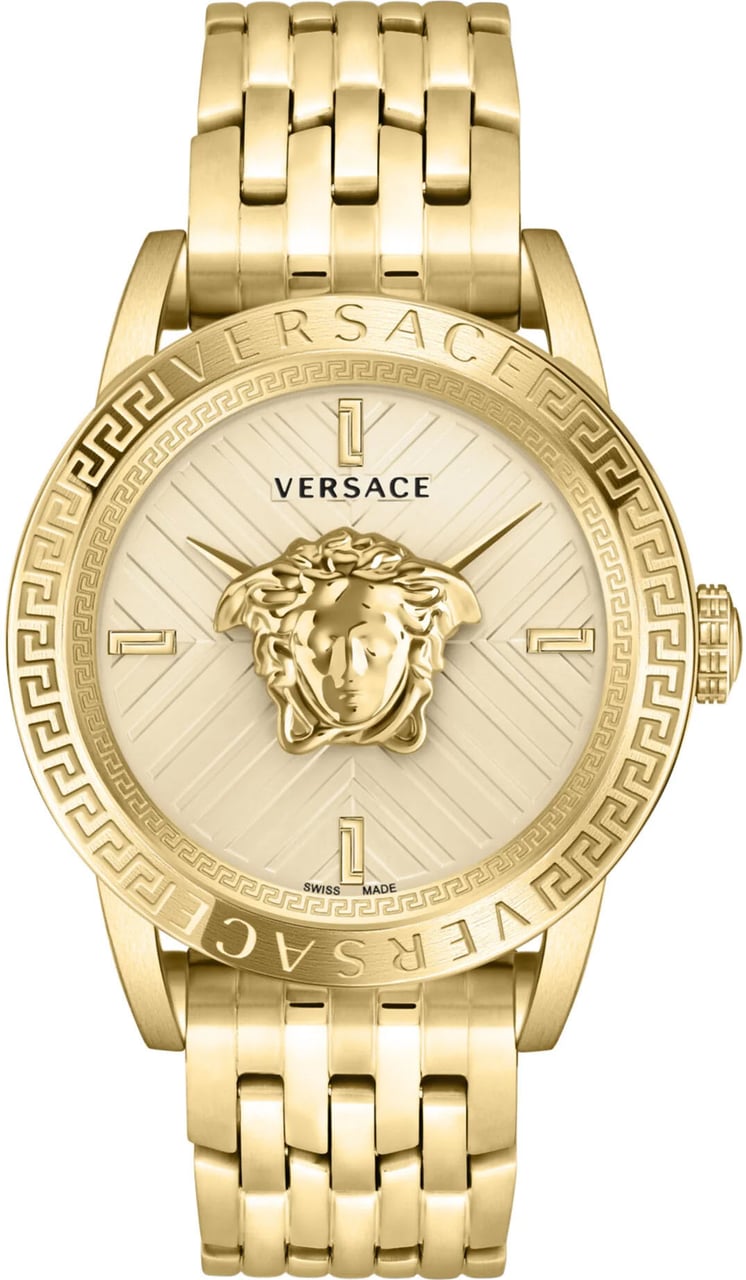 Versace VESN00722 V-Code Restyling herenhorloge 43 mm Goud