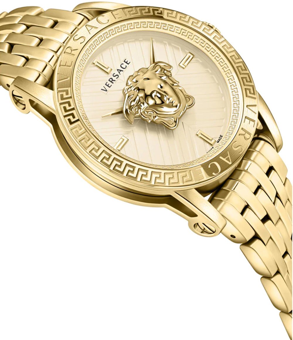 Versace VESN00722 V-Code Restyling herenhorloge 43 mm Goud