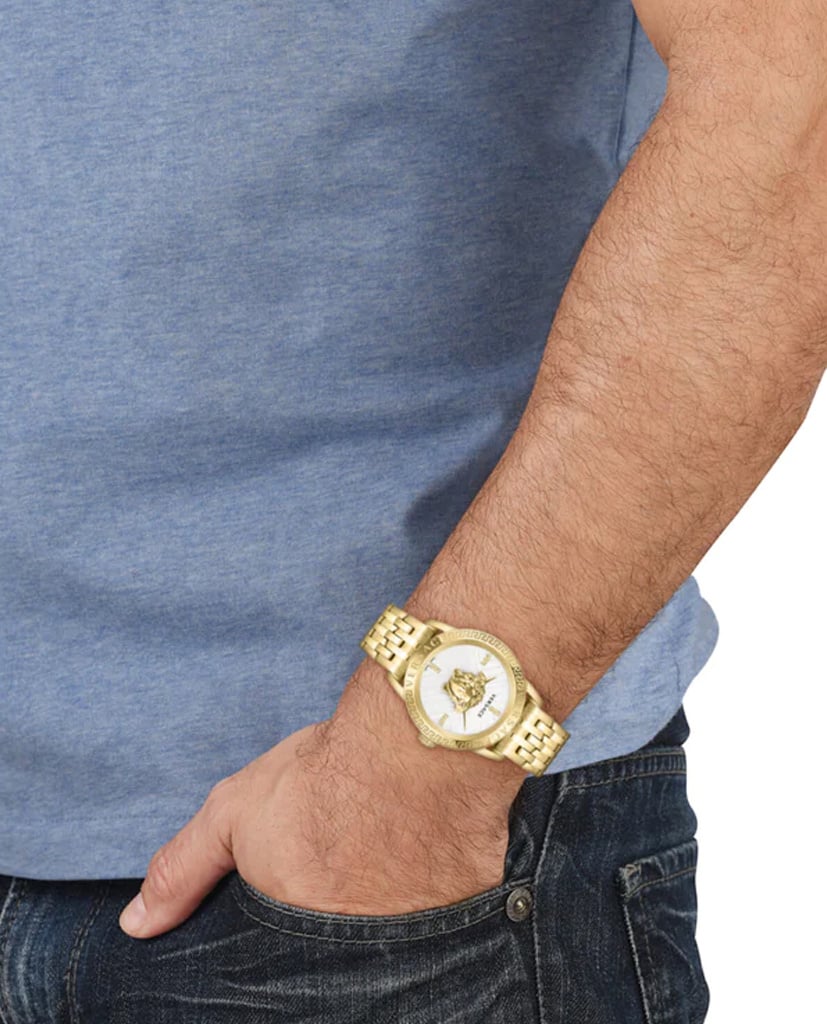 Versace VESN00822 V-Code Restyling herenhorloge 43 mm Wit