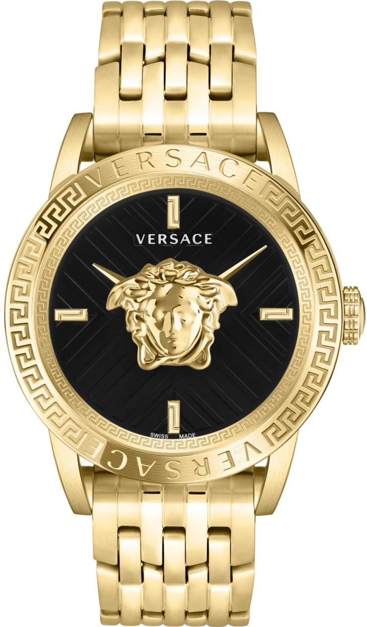 Versace VESN00922 V-Code Restyling herenhorloge 43 mm Zwart