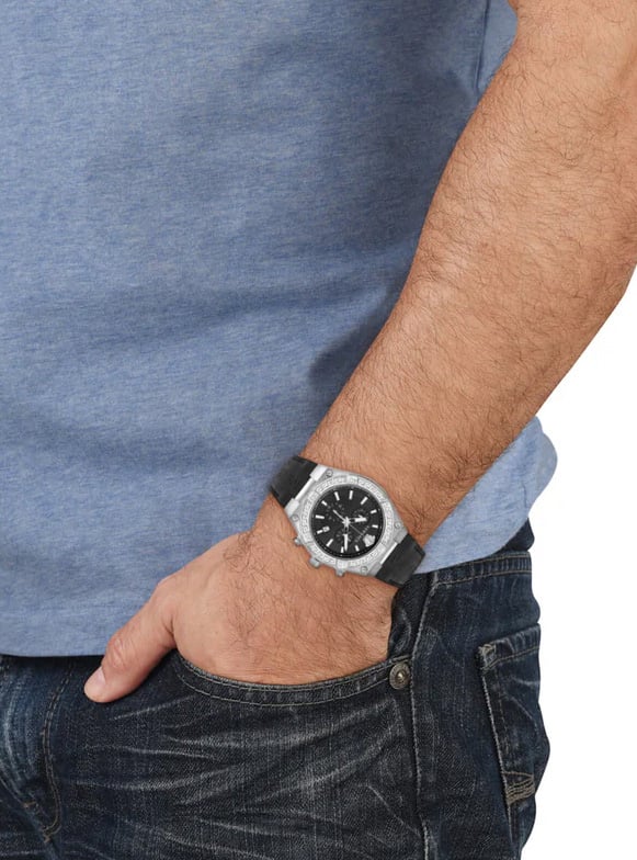 Versace VESO00222 Sporty Greca horloge Zwart