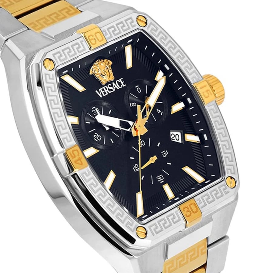 Versace VESP00524 Sporty Tonneau Greca horloge 44 mm Blauw