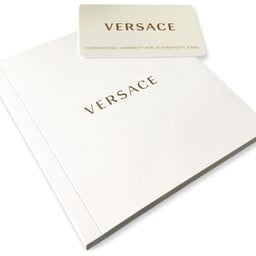 Versace VESP00925 Sporty Tonneau Greca horloge 44 mm Zilver