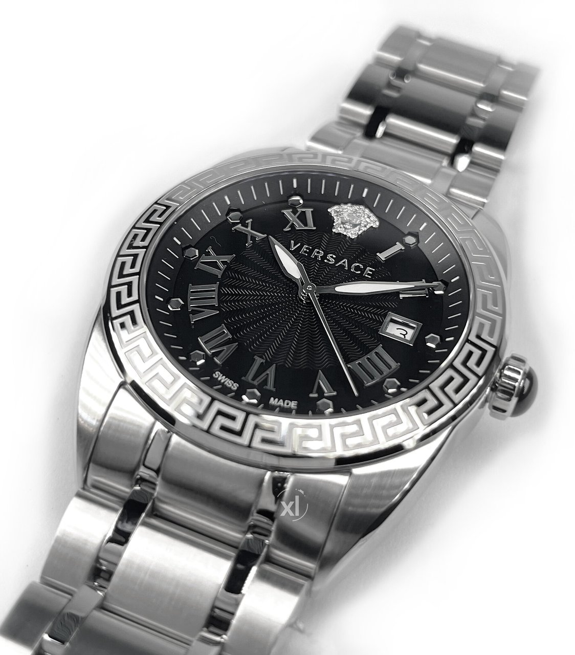 Versace VFE050013 V-Sport II heren horloge Zwart
