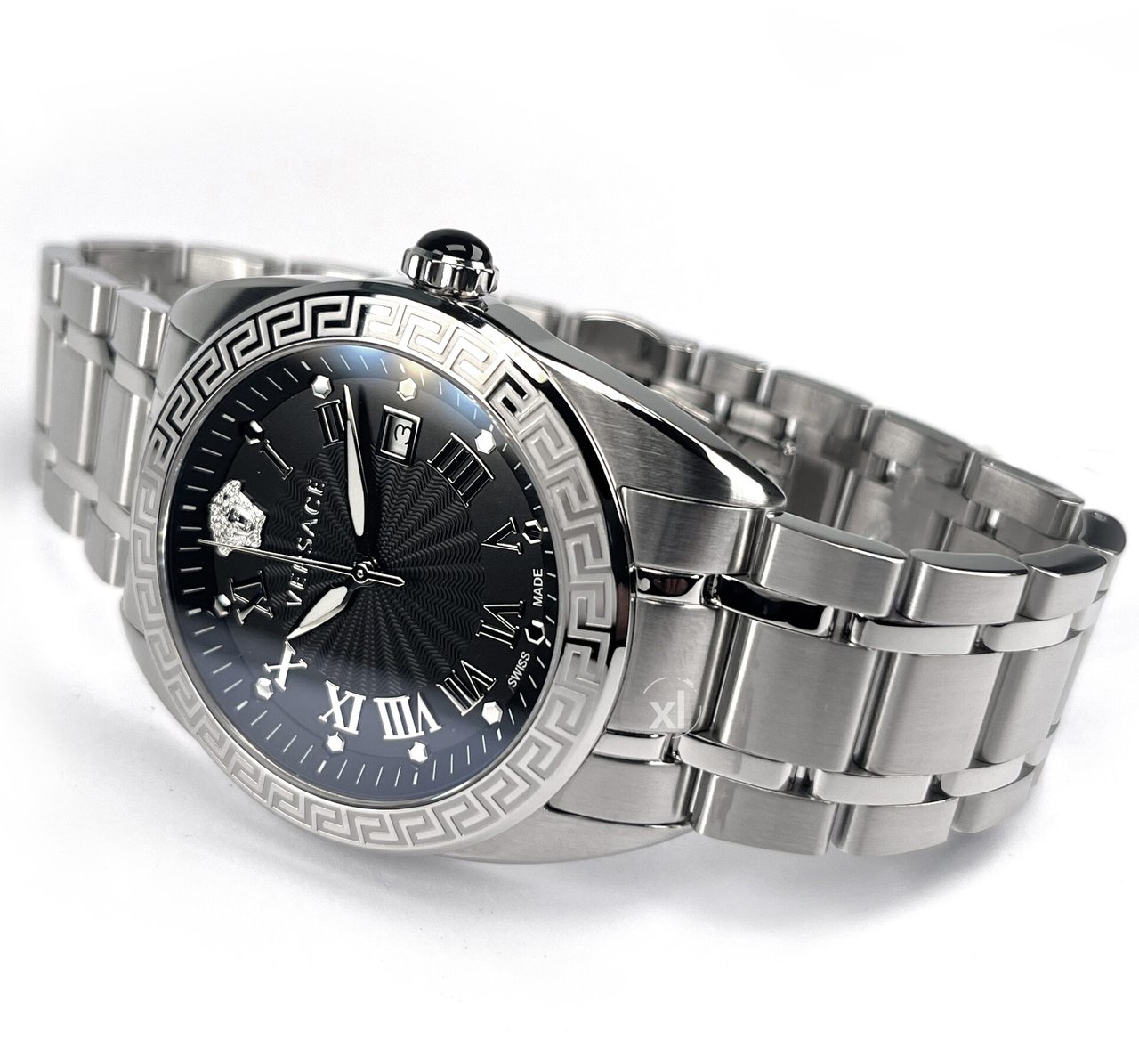 Versace VFE050013 V-Sport II heren horloge Zwart